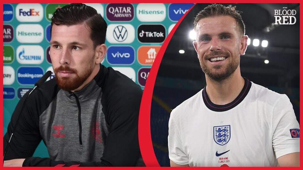Pierre Emile Hojbjerg on Jordan Henderson 'Quality' | England v Denmark
