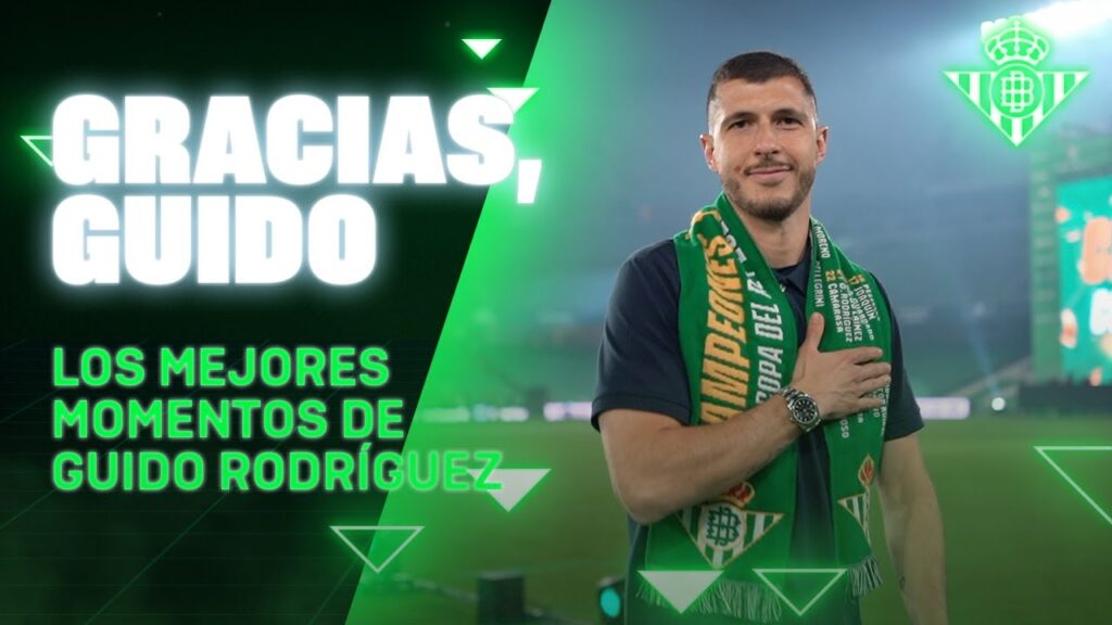 ¡Toda la suerte del mundo, GUIDO! 💪💚 | Real BETIS Balompié