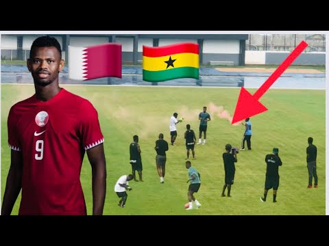 🇬🇭🇶🇦 Ghanaian Player, Mohammed Muntari Who plays For Qatar Spotted Training + Documentary At Legon