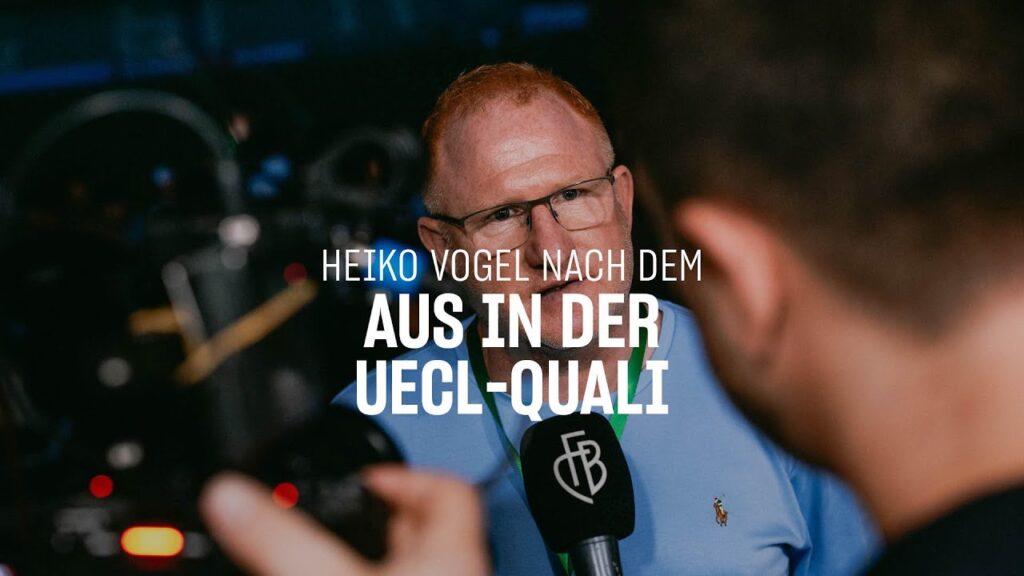 🎙️ Sportdirektor Heiko Vogel nach dem Aus in der UEFA Conference League Qualifikation