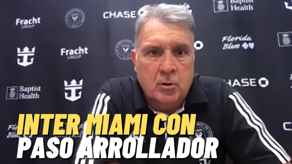 CHARLOTTE FC 1 INTER MIAMI 2 GERARDO MARTINO Conferencia Post Partido