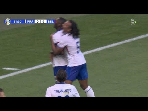 But de Randal Kolo Muani, France contre Belgique (1-0) Tous les buts et faits saillants prolongés