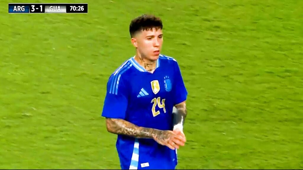 Enzo Fernandez last two match for Argentina🇦🇷