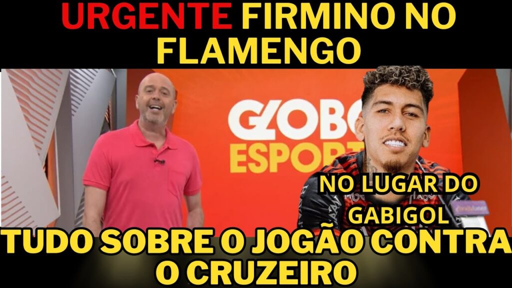 URGENTE FIRMINO CHEGANDO NO FLAMENGO !! NOTÍCIAS DO MENGÃO  #flamengo #notíciasflamengo #mengaosr