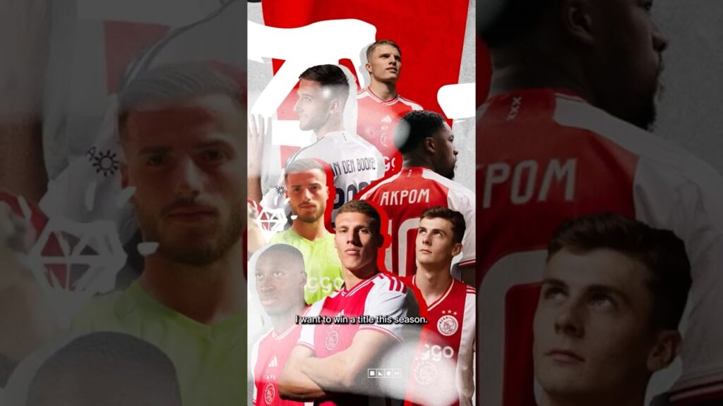 Ajax is ready for 2023/24 ⚡️ · 𝘗𝘰𝘸𝘦𝘳𝘦𝘥 𝘣𝘺 𝘉𝘭𝘰𝘹