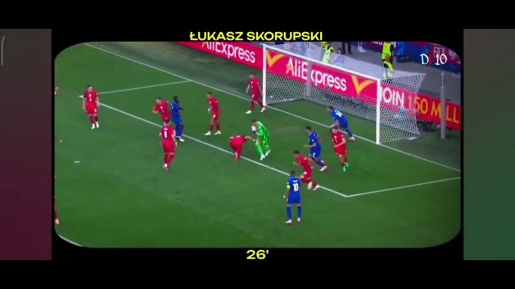 Łukasz Skorupski parady w meczu Polska vs Francja UEFA Euro 2024 Germany 😱