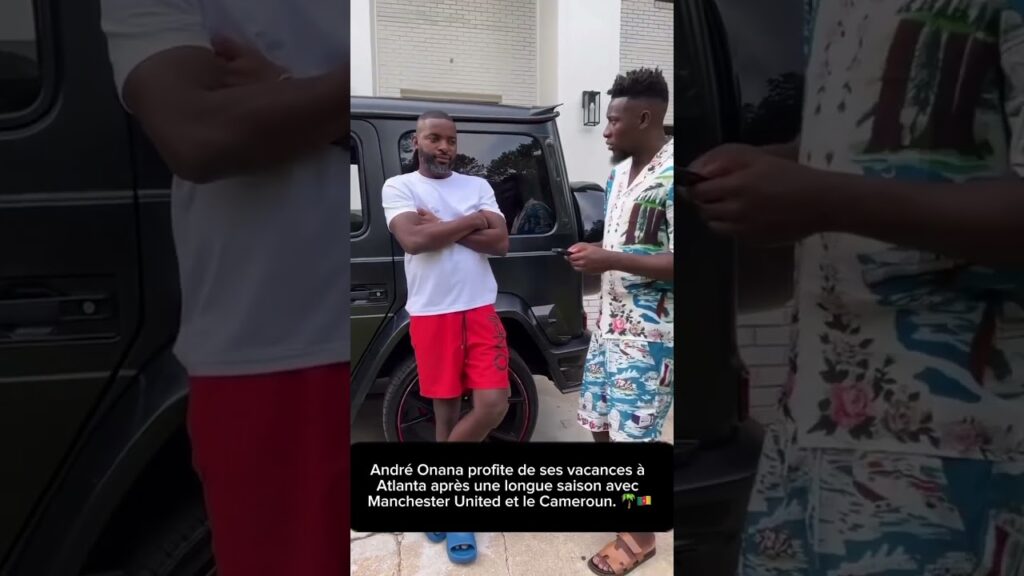 André Onana à Atlanta   #cameroun #football #fecafoot #africa #sports #foot