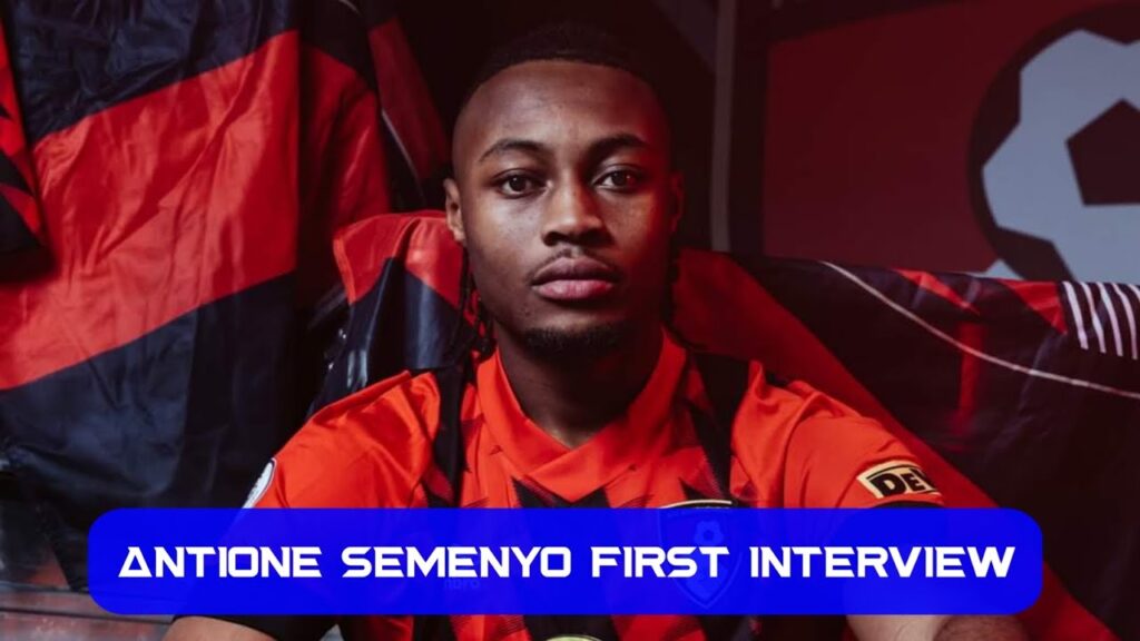 Antoine Semenyo First Interview at AFC Bournemouth EPL