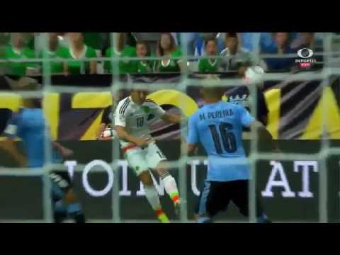 Copa America Messico   Uruguay 3 -  1 Gol di Hector Herrera
