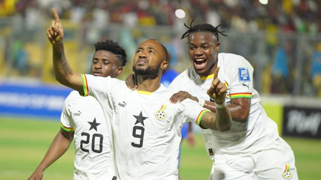 GHANA 4 - 3 RÉPUBLIQUE CENTRAFRICAINE (Jordan Ayew X3)