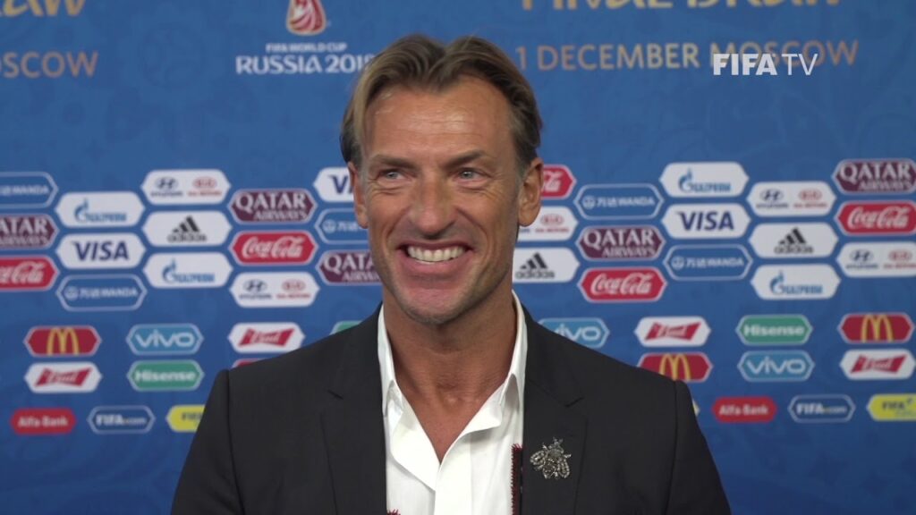 Herve RENARD – Morocco - Final Draw Reaction
