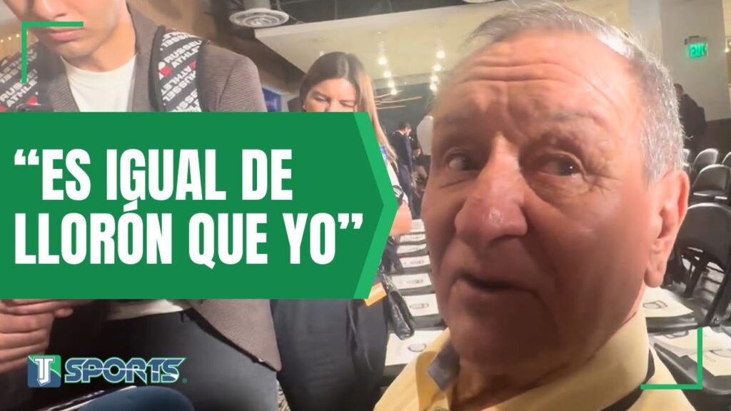 Las EMOTIVAS PALABRAS de Enrique Meza para Hirving “El Chucky” Lozano: “Es IGUAL de LLORÓN que YO” Las EMOTIVAS PALABRAS de Enrique Meza para Hirving "El Chucky” Lozano: “Es IGUAL de LLORÓN que YO”