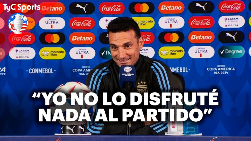 SCALONI EN CONFERENCIA DE PRENSA TRAS EL PASE A SEMIFINAL: "¿EMILIANO? MEJOR QUE SEA ARGENTINO"🧤🇦🇷💙