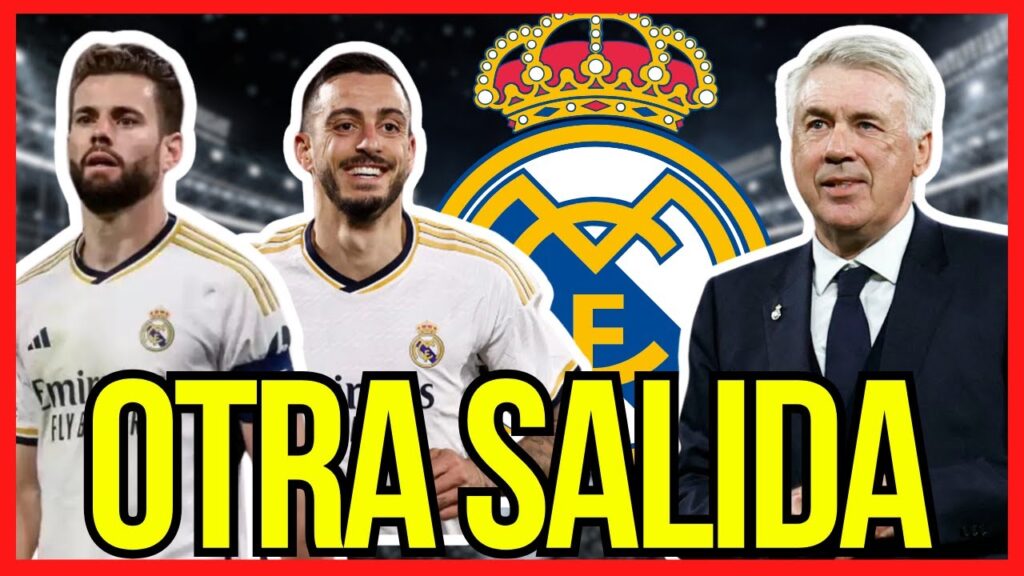 🔴 ¡OTRA SALIDA EN REAL MADRID CF! - JOSELU, NACHO Y OTRO QUE SALE POR ANCELOTTI ¿QUIÉN ES?