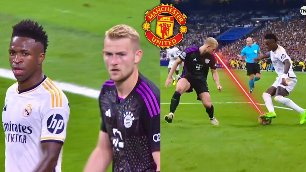 Matthijs De Ligt vs Vinicius Júnior | SUPER DUEL | MAN UNITED TARGET 🔥