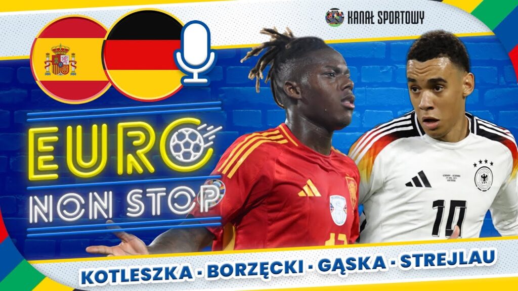 HISZPANIA – NIEMCY, PORTUGALIA – FRANCJA: STUDIO I KOMENTARZ NA ŻYWO MECZÓW 1/4 FINAŁU EURO 2024!