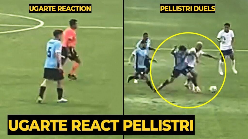 Ugarte reaction on Pellistri crazy duels skills in today victory over USA | Man Utd News