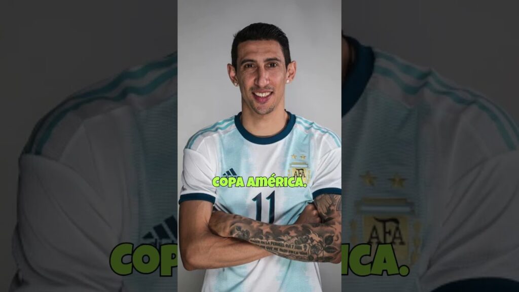 🏆 Títulos y Jugador Clave 🎨 Angel Di María ⚽ #argentina #futbol