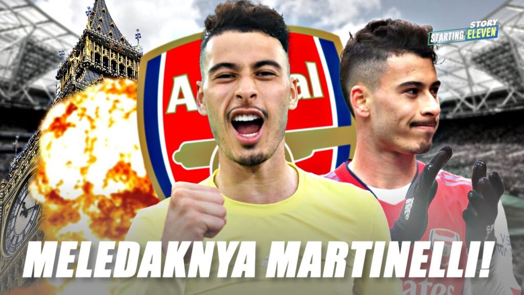 Daya Ledak Senjata Rahasia Arteta, Gabriel Martinelli!