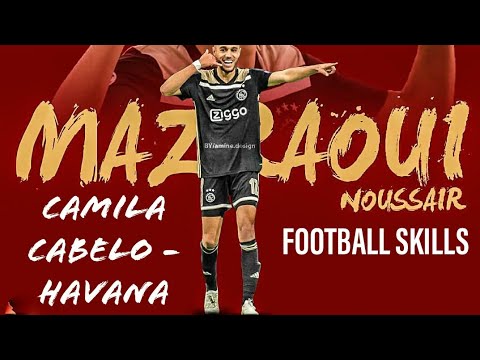 Noussair Mazraoui | Goals & Defensive  Skills | 2018/19 Ajax HD | Camila Cabelo - Havana