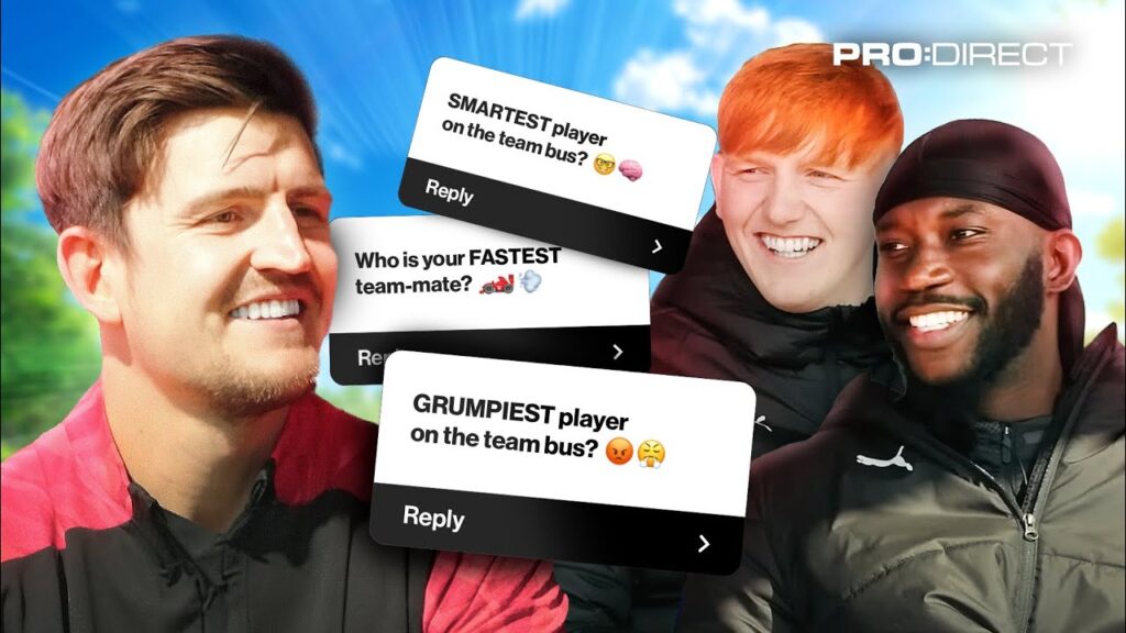 BIGGEST WIND UP MERCHANT? 🤫 MAN UNITED'S HARRY MAGUIRE ON TEAMMATES ft ANGRY GINGE & HARRY PINERO 👀