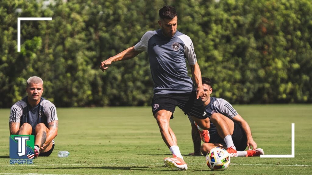 Sergio Busquets & Jordi Alba TRAIN HARD at Inter Miami, prior to the Nashville CLASH
