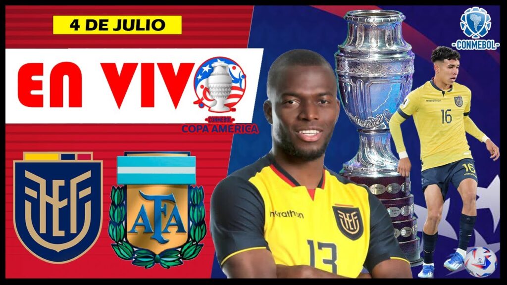 ECUADOR vs Argentina | 🔴 EN VIVO | Copa América 2024 ⚽