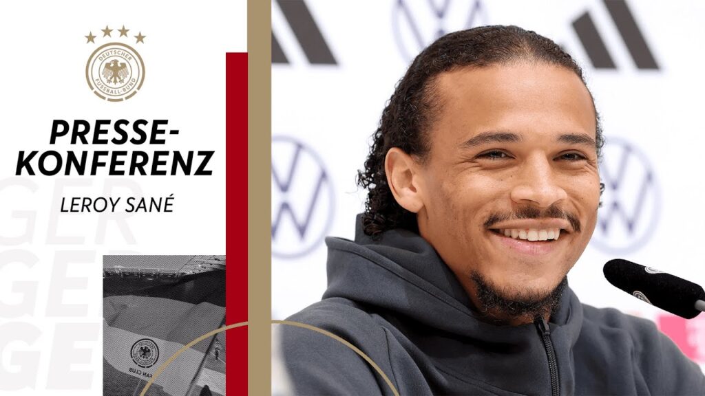 🎙️ Pressekonferenz der Nationalmannschaft mit Leroy Sané