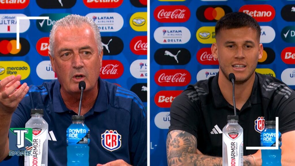 Gustavo Alfaro and Juan Pablo Vargas WARM UP Colombia vs Costa Rica and RESPOND to Miguel Borja