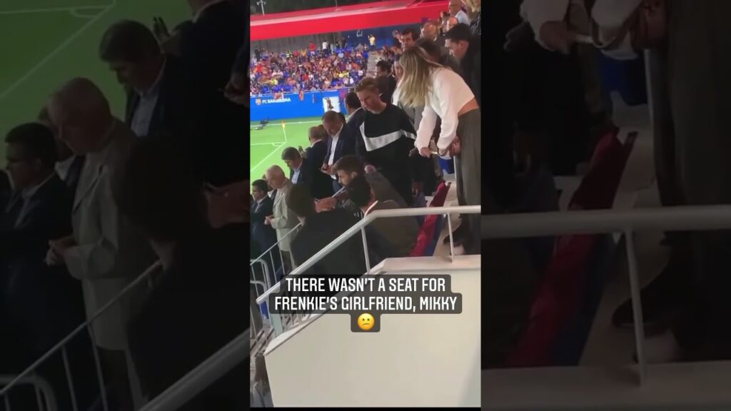 Frenkie De Jong teases his girlfriend