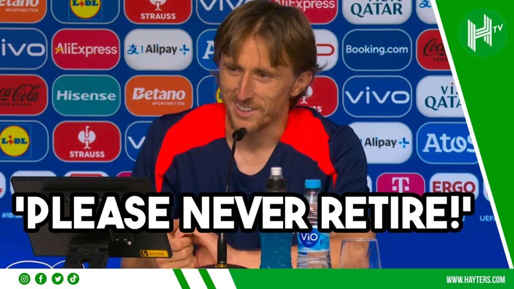 PLEASE NEVER RETIRE! Italian journalist pays EMOTIONAL tribute to Luka Modric