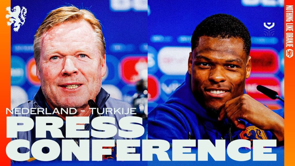 Persconferentie #NEDTUR 🇳🇱🇹🇷 | Ronald Koeman & Denzel Dumfries 🎙️