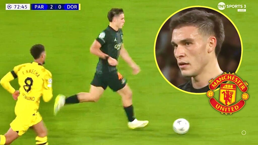 Manuel Ugarte vs Dortmund | MAN UNITED TARGET | Defensive TANK 🇺🇾