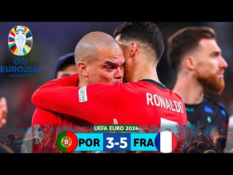 Portugal vs France Tadi Malam • Portugal EURO 2024 Highlights & All Goals • Hasil Bola Tadi Malam
