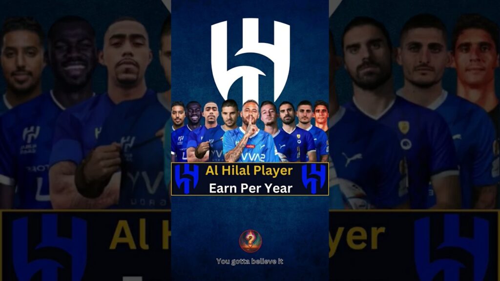 Al-Hilal Players Annual Earnings:The Disparities Are Astonishing #alhilal #football #saudiarabia #fc