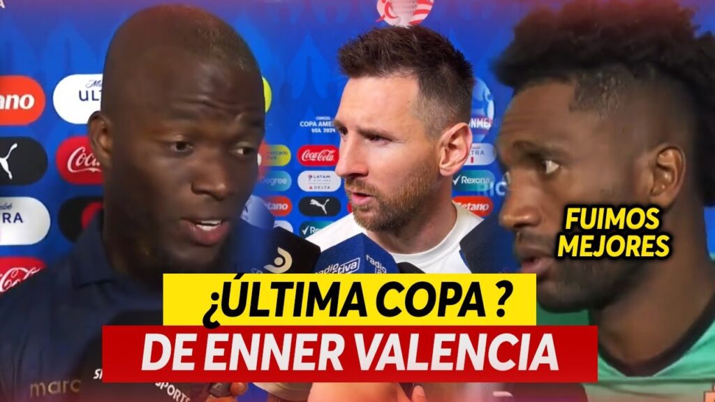 La ÚLTIMA COPA de ENNER VALENCIA? MESSI HABLA DEL PENAL FALLIDO | Declaraciones de DOMINGUEZ