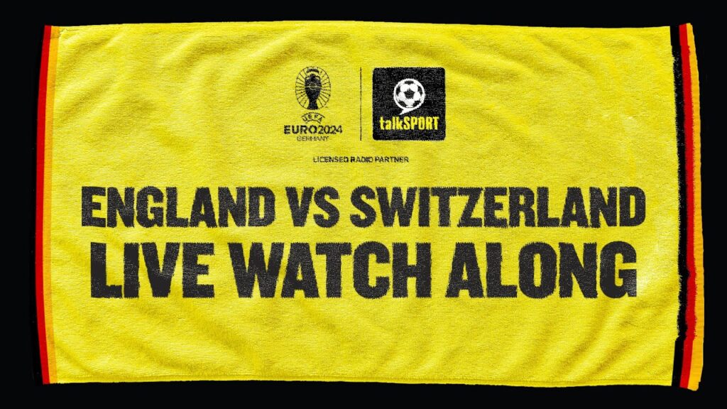 England vs Switzerland LIVE Euro 2024 Watch Along With Jamie O'Hara & Jason Cundy | talkSPORT