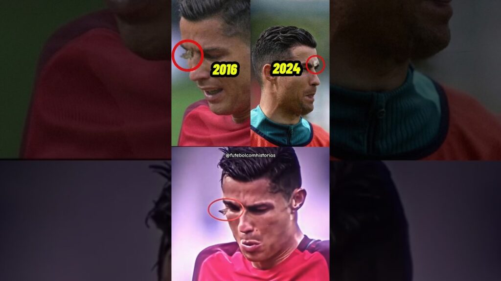 A mariposa da sorte reencontrou CR7