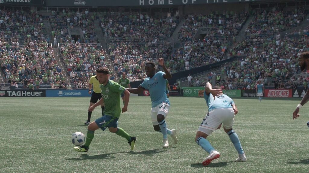 Cristian Roldan Goal, Sounders FC vs. NYC FC, Seattle WA