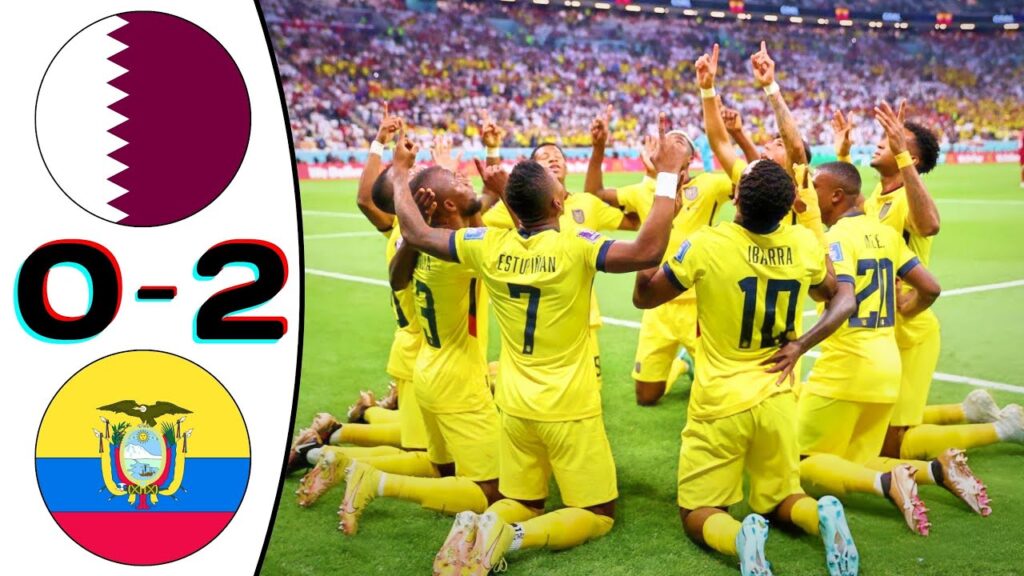 Qatar 0-2 Ecuador ● World Cup 2022 Extended Goals & Highlights ᴴᴰ