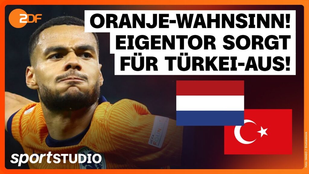 Niederlande – Türkei Highlights | Viertelfinale, UEFA EURO 2024 | sportstudio
