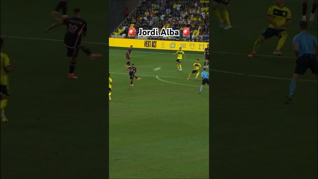 Jordi Alba LONG-RANGE GOLAZO for Inter Miami