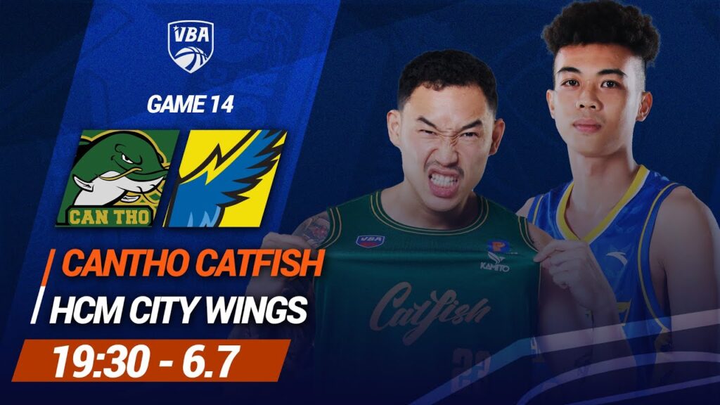 🔴 Livestream Cantho Catfish - HCM City Wings | Giải bóng rổ chuyên nghiệp Việt Nam - VBA 2024