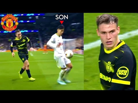Manuel Ugarte vs Tottenham in London | MAN UNITED TARGET 🔴