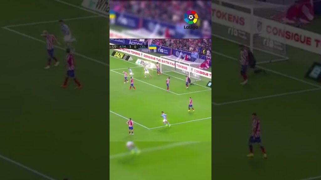 La sensación la de marcar el primer gol.... 𝐌𝐀́𝐆𝐈𝐀 ✨ #Shorts #LaLigaHighlights