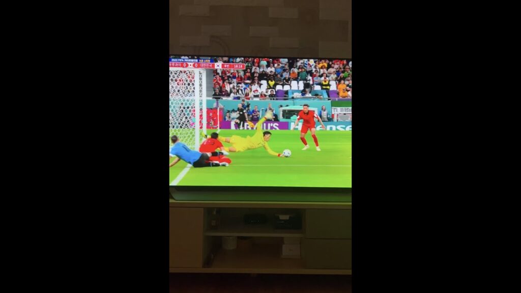 우루과이전에서 김승규 슈퍼세이브~