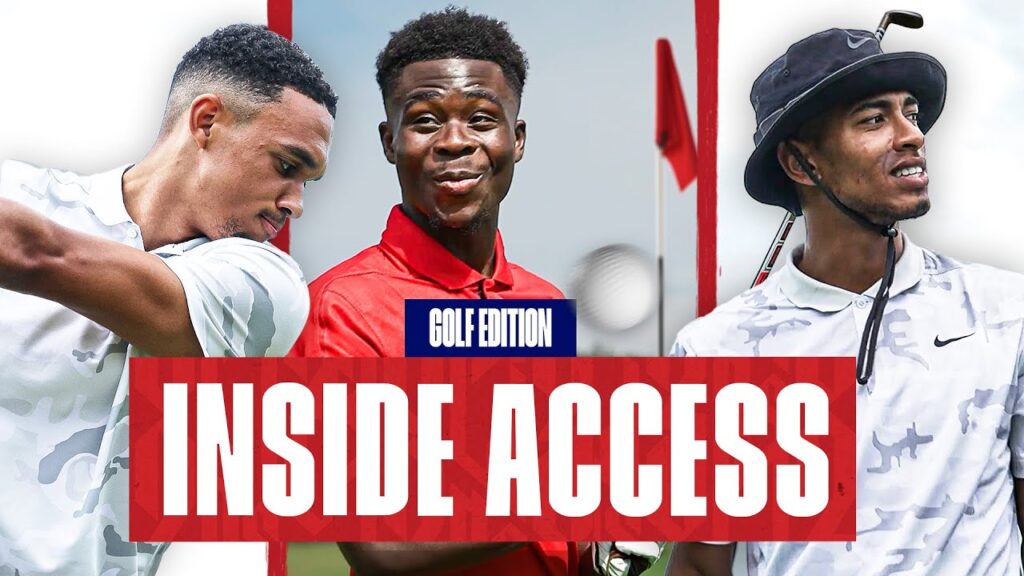 Saka SHOCKS The Squad, Kane's Pile-Driver! & Trent and Jude Battle It Out 🤣  ⛳️ | Inside Access