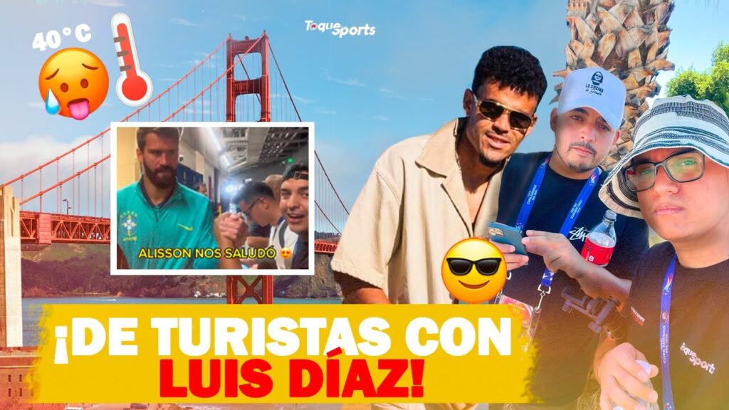 😱 ¡NOS SALUDÓ RYAN CASTRO y ALISSON BECKER! | MURIENDO DE CALOR en la COPA AMÉRICA 2024 🔥 VLOG #03