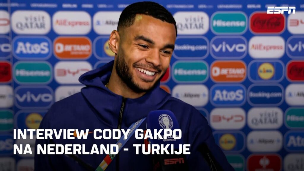 Gakpo: "Ik voelde de bal, ik voelde zijn voet, ik voelde alles." | Interview na Nederland - Turkije