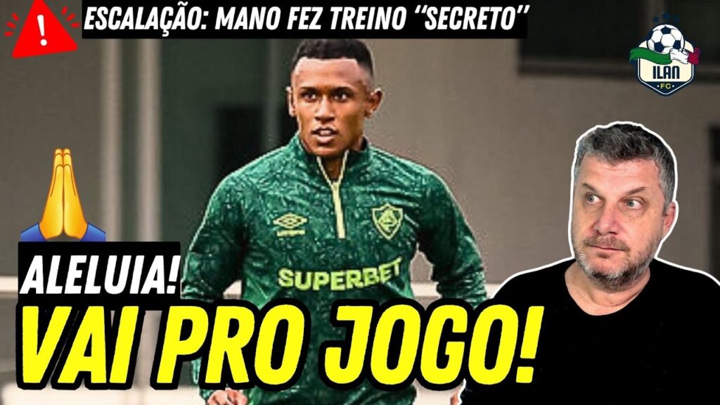 ⚠️ EXCLUSIVO: MARQUINHOS É O “REFORÇO” DO FLU CONTRA O FORTALEZA | MANO FECHOU O TREINO ⚠️ EXCLUSIVO: MARQUINHOS É O "REFORÇO" DO FLU CONTRA O FORTALEZA | MANO FECHOU O TREINO